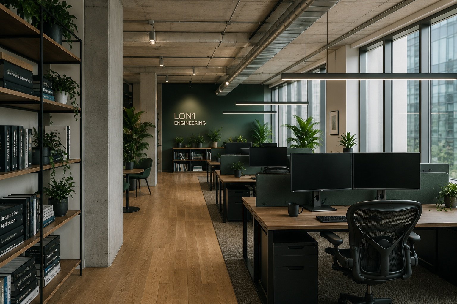 FAMORENOVO LIMITED — modern technology workspace interior in Tunbridge Wells